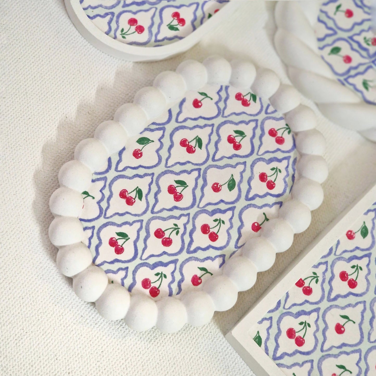 Cherry on Top - Art Deco Tray