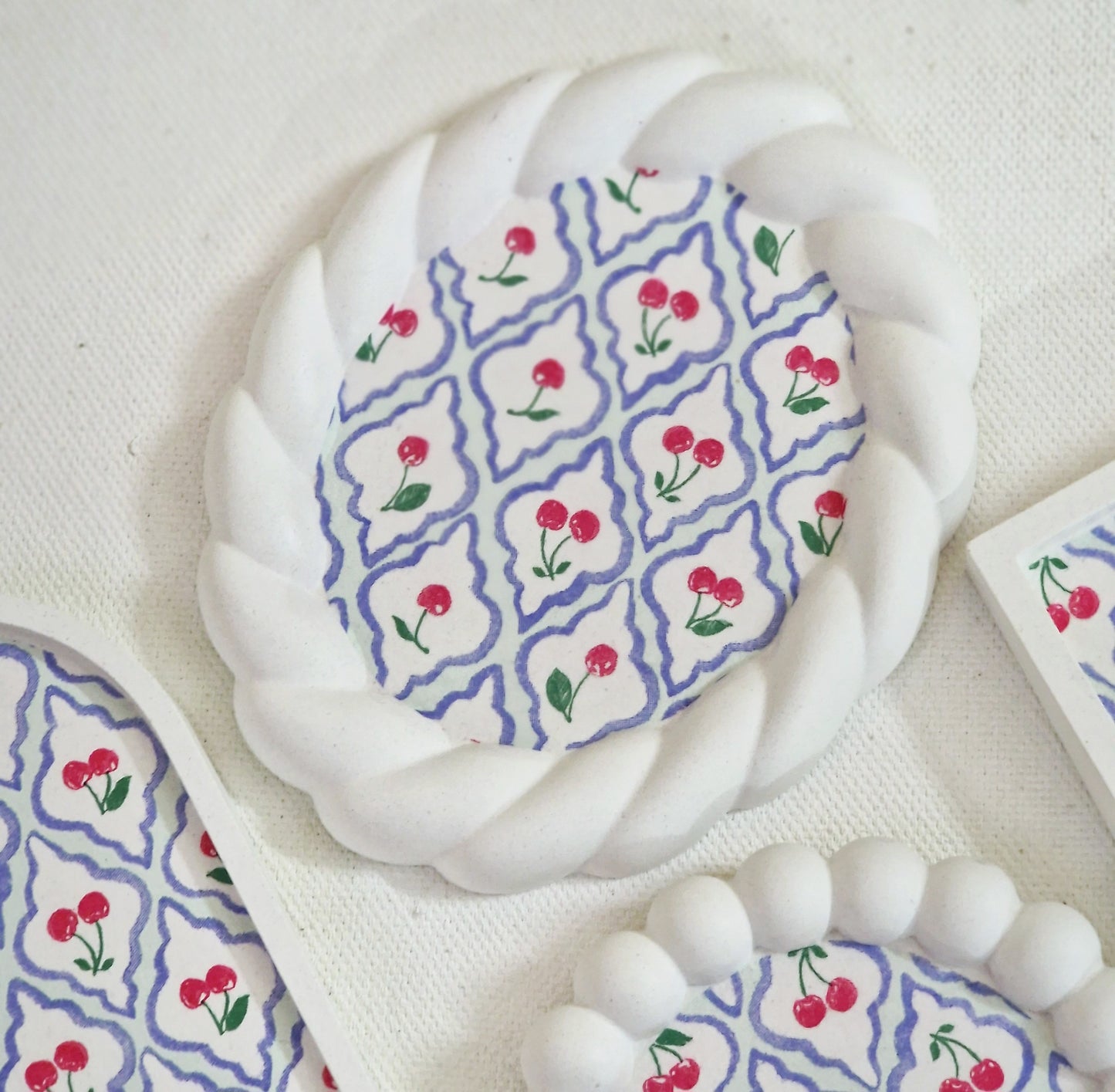 Cherry on Top - Art Deco Tray