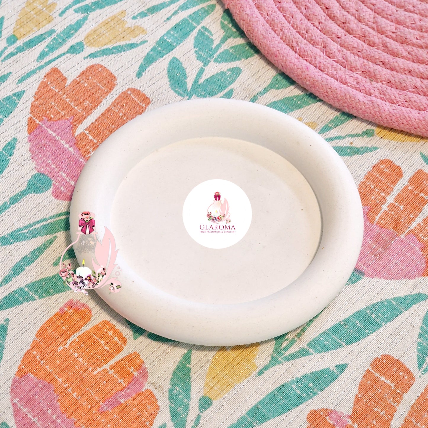 Round Comic Icon Tray