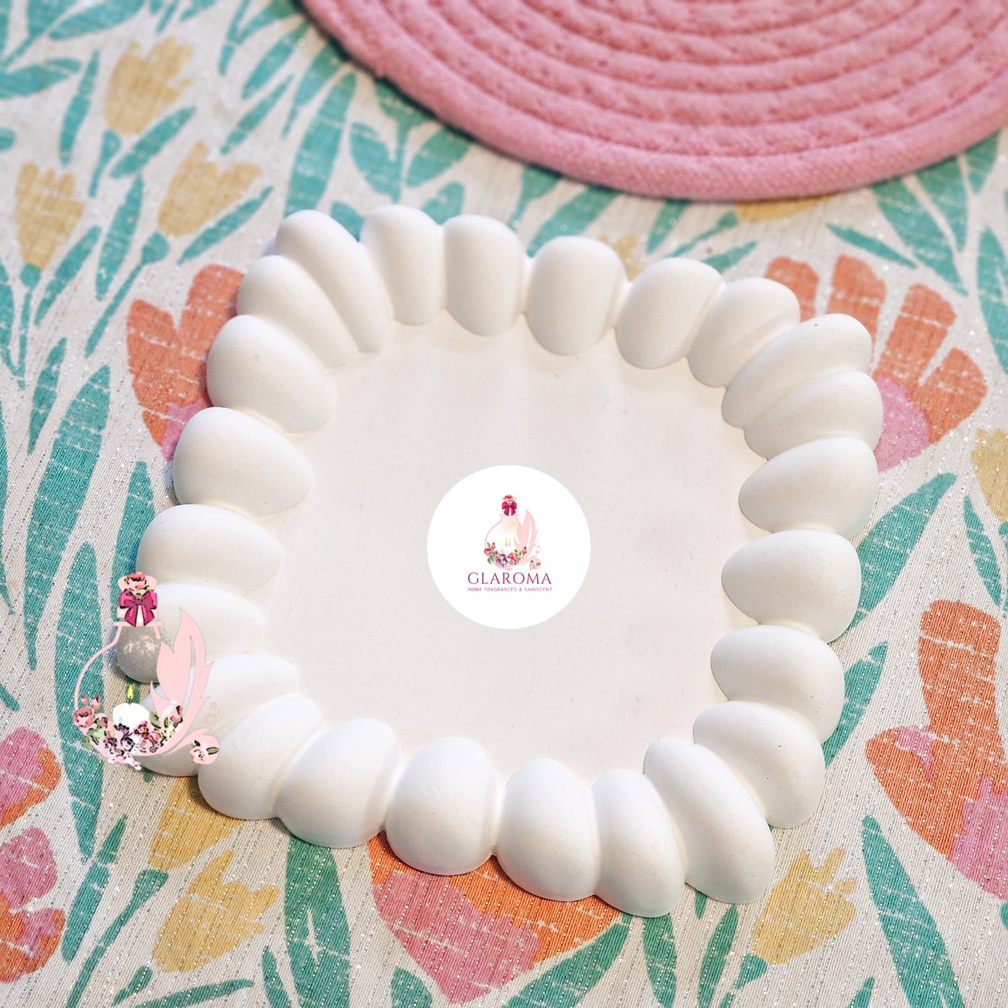 Shells Square Tray