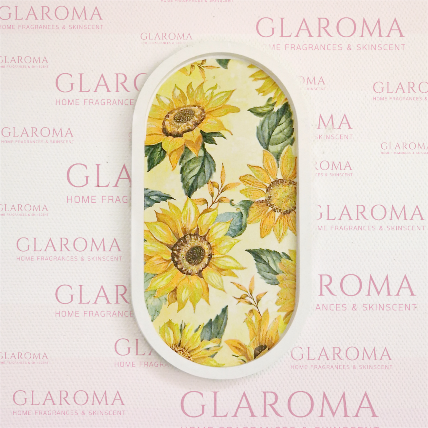 Sunflower Fields - Art Deco Tray