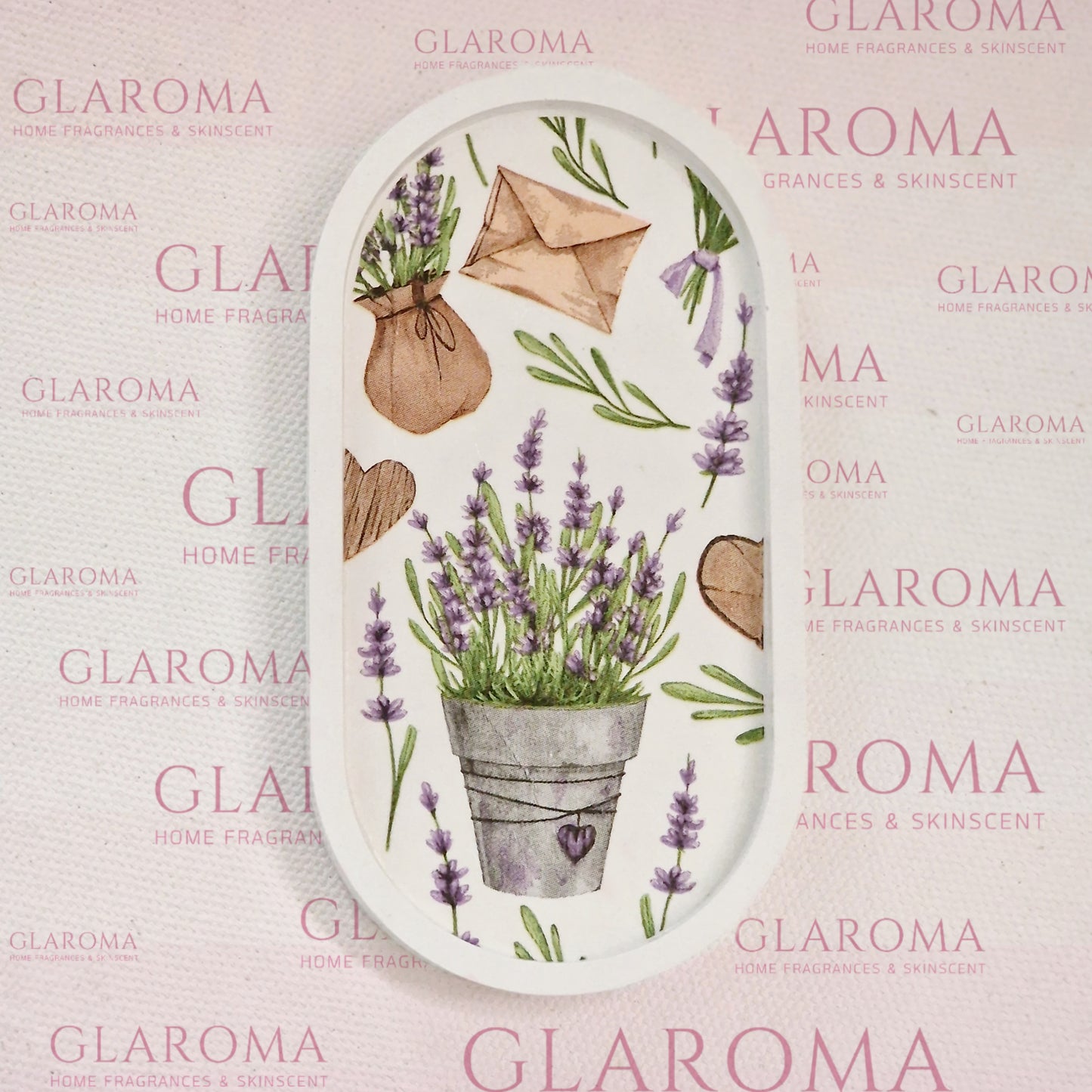 Lavender Chatteu - Art Deco Tray