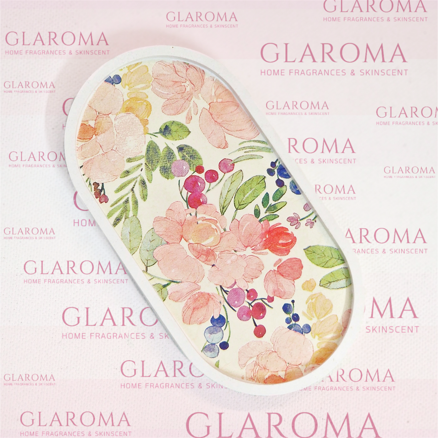 Summer Flora - Art Deco Tray