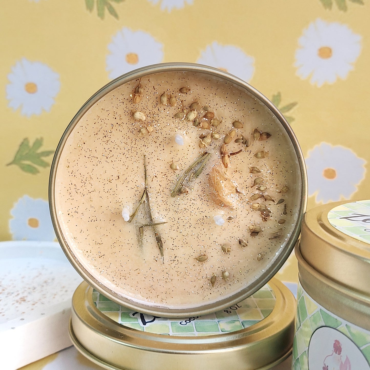 Zesty Coconut Tin Candle