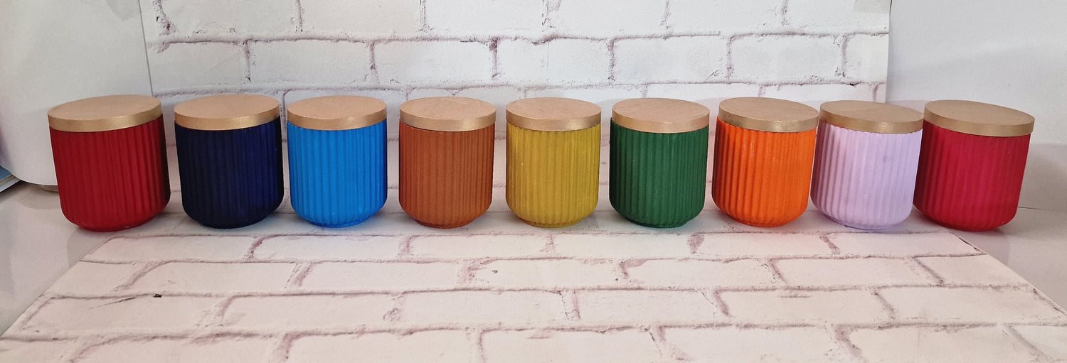 Bold & Beautiful Jesmonite Scented Candles