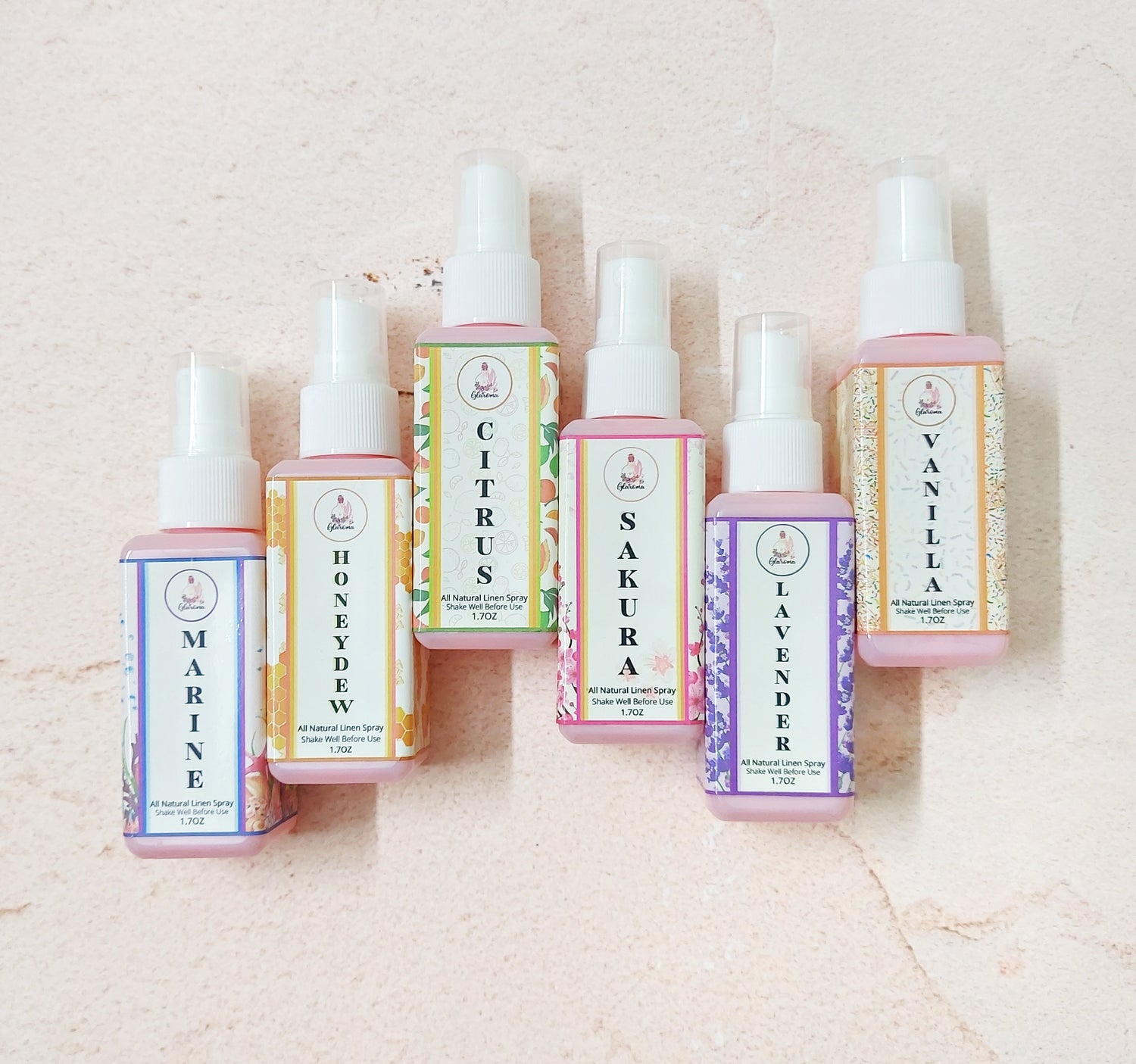 All Natural Linen Sprays