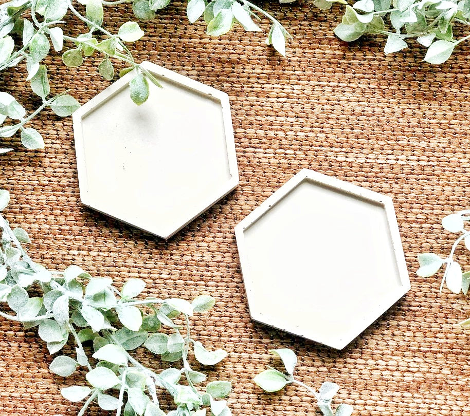 Handmade Jesmonite Trays