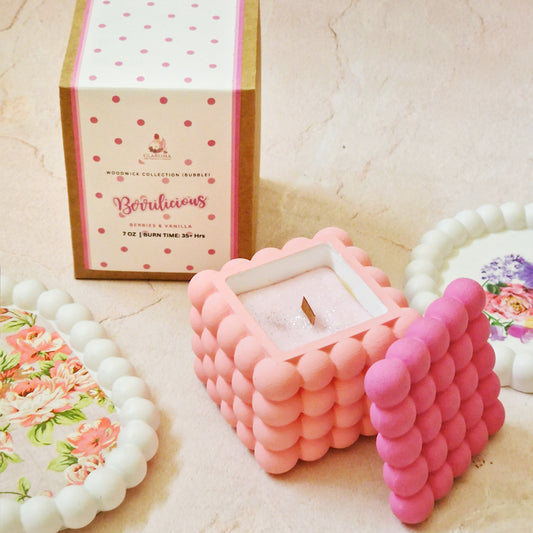 Bubble Woodwick - Berrilicious