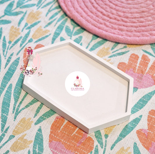 Tall Hexagon Regular Tray