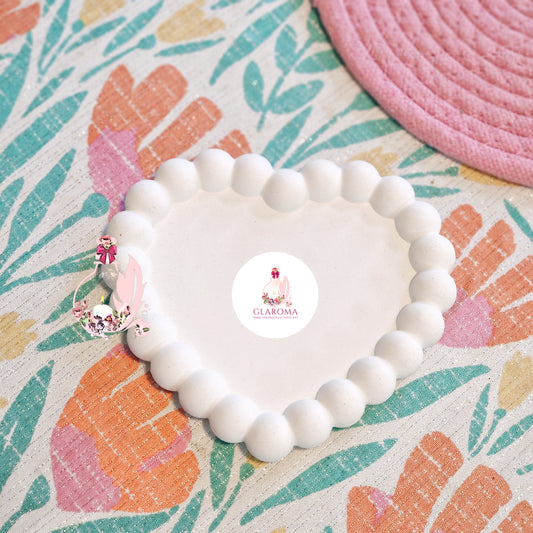 Heart Beaded Tray