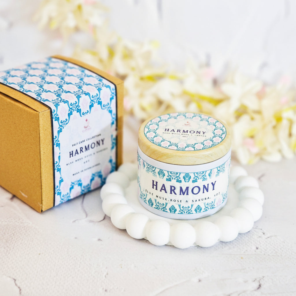 Harmony - Self Care & Well Being Aromatherapy Candles
