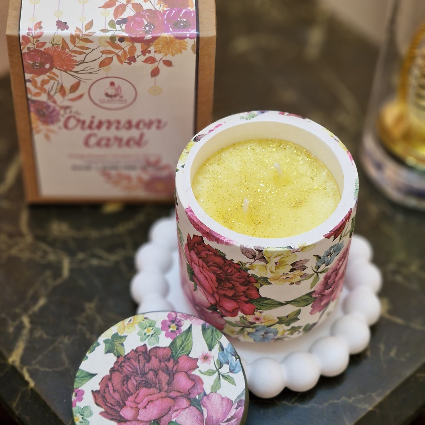 Crimson Carol Scented Candle - Ramadan 2026