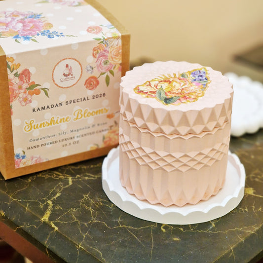 Sunshine Blooms Scented Candle - Ramadan 2026