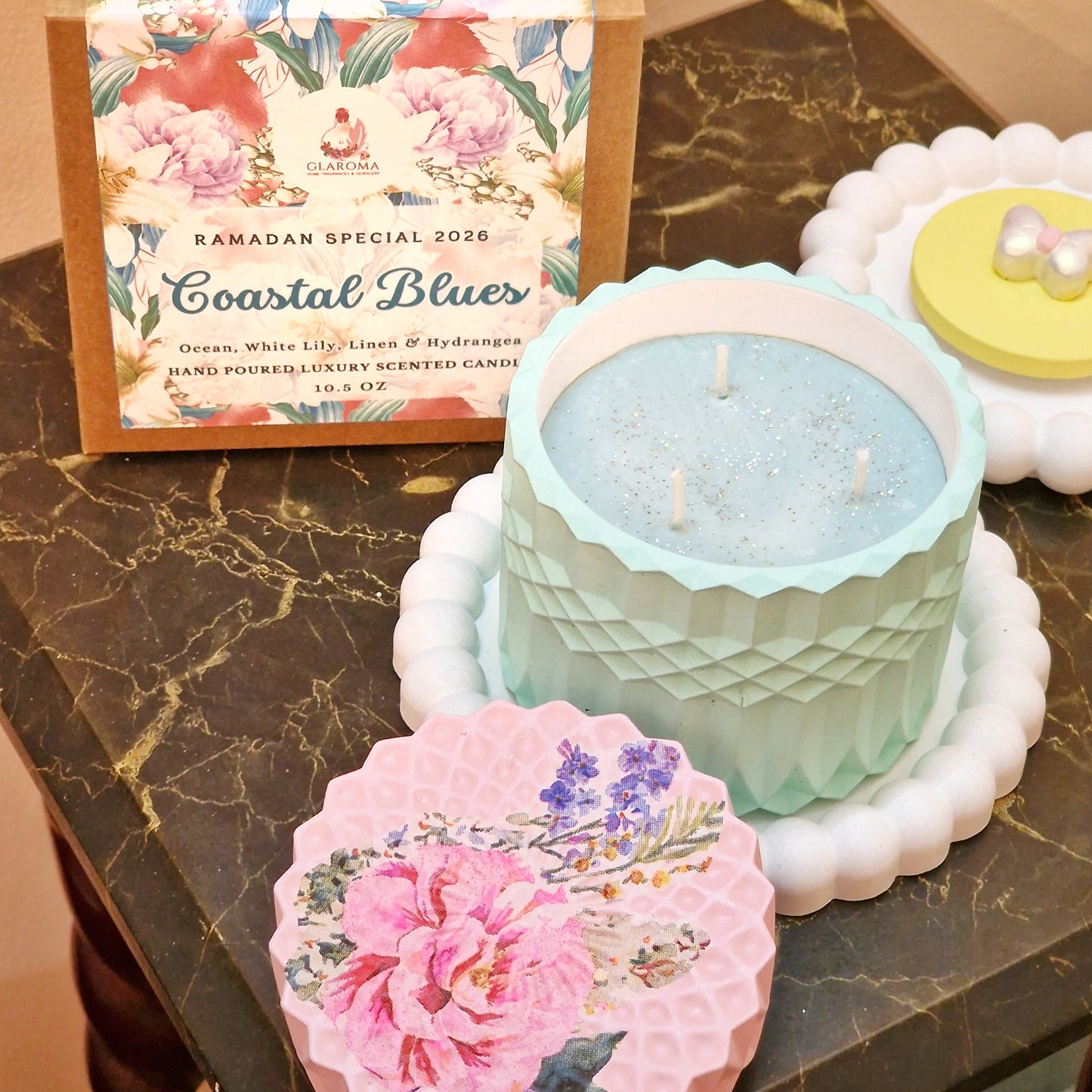 Coastal Blues Scented Candle - Ramadan 2026