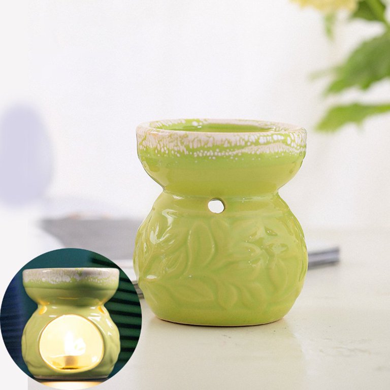 Embossed Pastel Ceramic Oil Burner