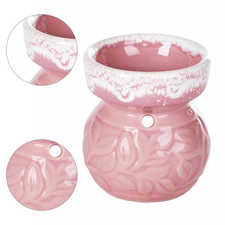 Embossed Pastel Ceramic Oil Burner